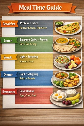 Meal time guide