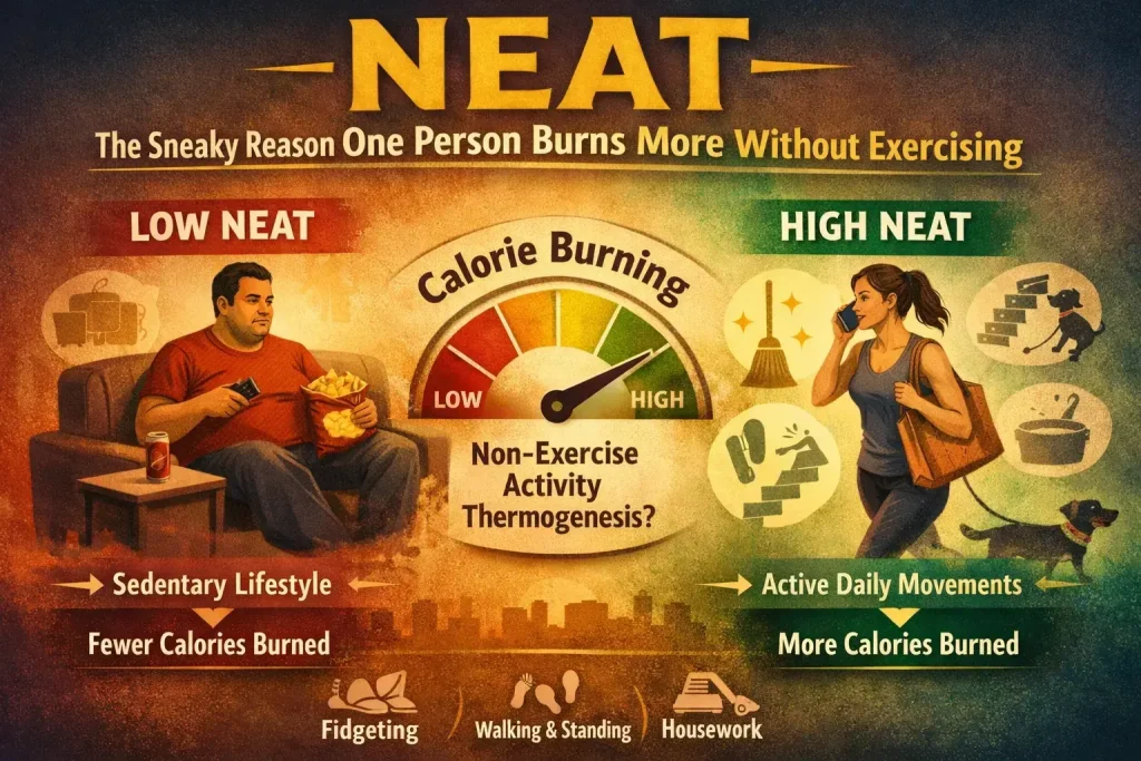 Reason One Person Burns More Without Exercising