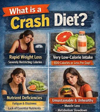 crash diet is a way of losing
